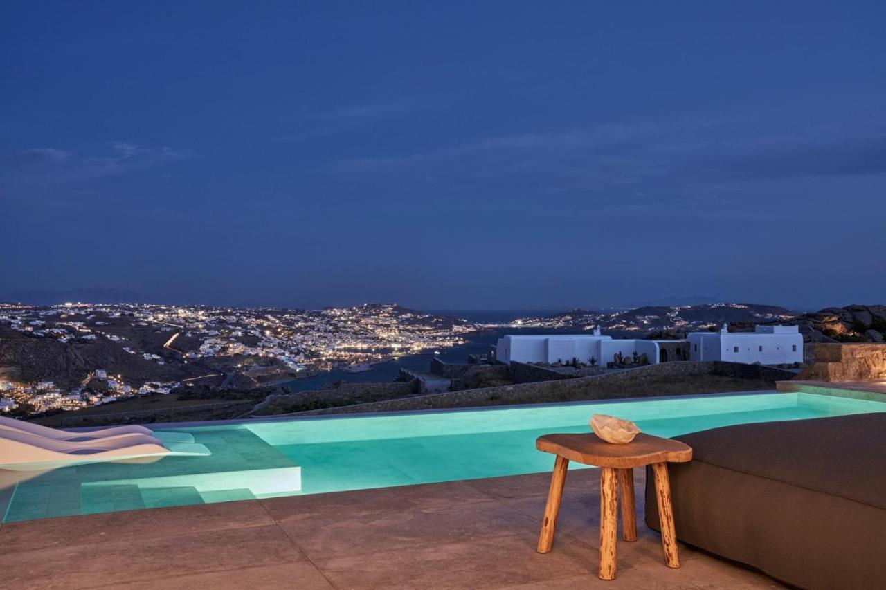 Annez Villa With Private Pool Panoramic Sea View Mykonos Town Εξωτερικό φωτογραφία